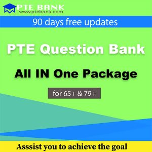 PTE Academic Test Question Bank | Real Test Material