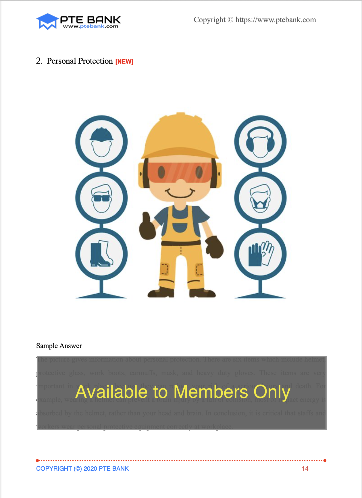 Personal Protection PTE DI