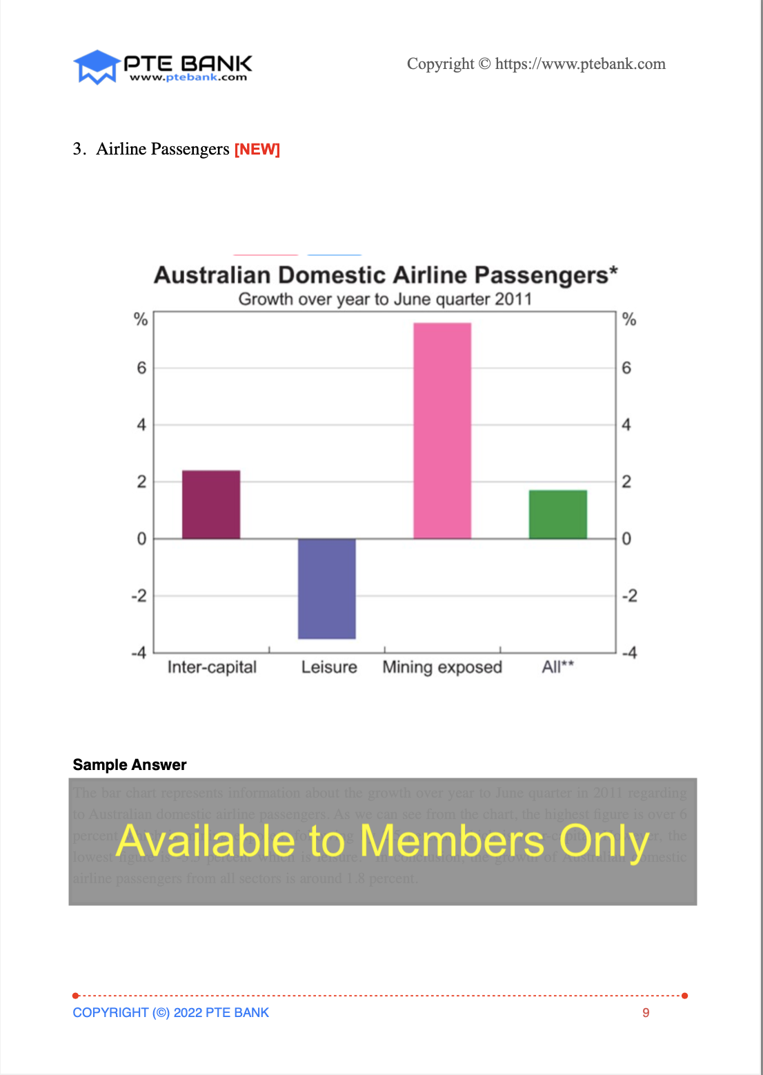 Airline Passengers PTE DI