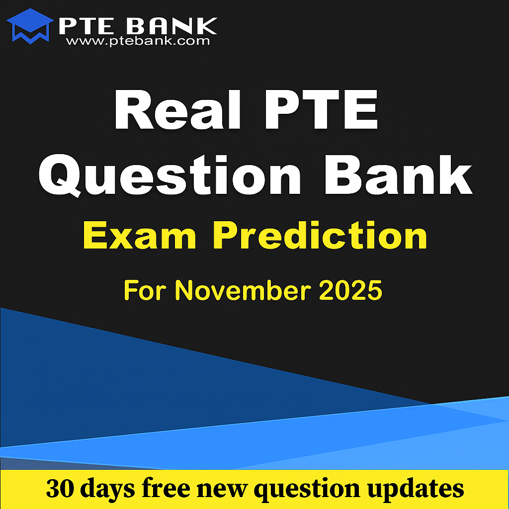 PTE Bank Question November