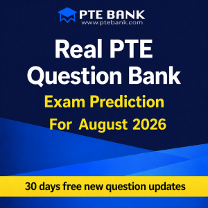 PTE Test Predicted Questions for August 2026 | Real Test Material