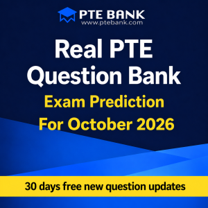 PTE Test Predicted Questions for October 2026 | Real Test Material
