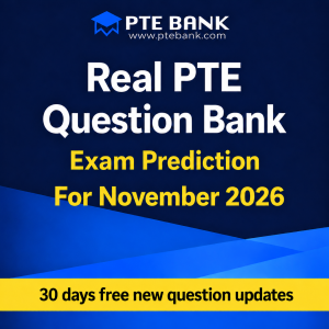 PTE Test Predicted Questions for November 2026 | Real Test Material