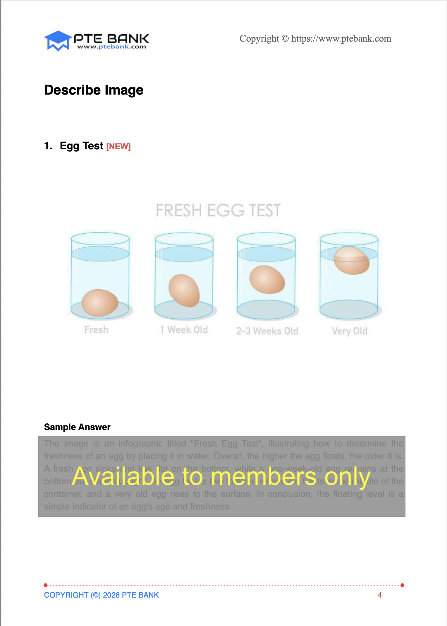 Egg Test